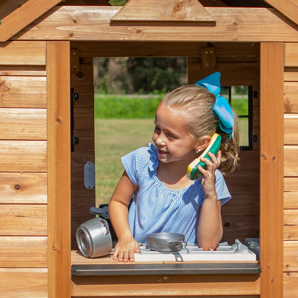 With loads of fun features, our playhouses are designed to encourage magical moments of play.