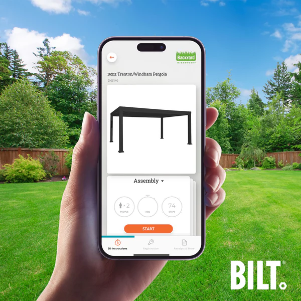 We work hard to mSupported assembly with the step-by-step 3D interactive BILT® app. We’re with you every step of the way to ease the assembly process.

ake sure your swing set features design elements as stylish as they are strong.