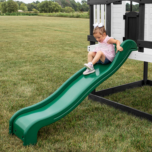 A slide for hours of fun and active play.