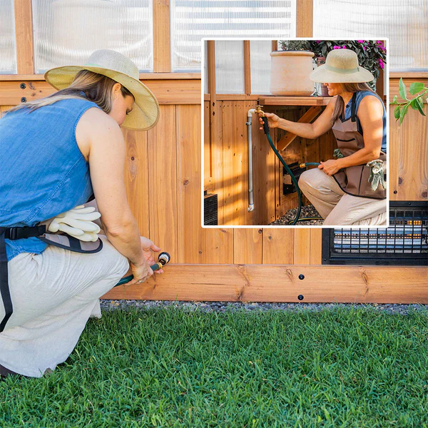 The range of flora-forward features gives you added help to grow flowers, vegetables, ornamentals, and herbs.
