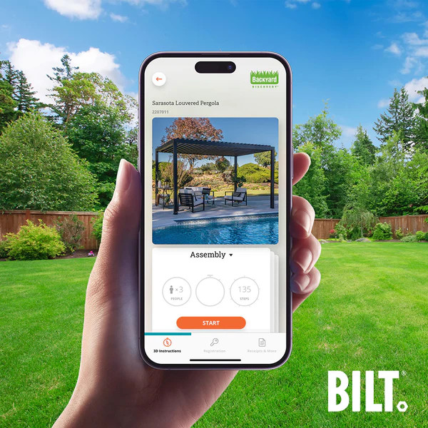 We work hard to mSupported assembly with the step-by-step 3D interactive BILT® app. We’re with you every step of the way to ease the assembly process.

ake sure your swing set features design elements as stylish as they are strong.