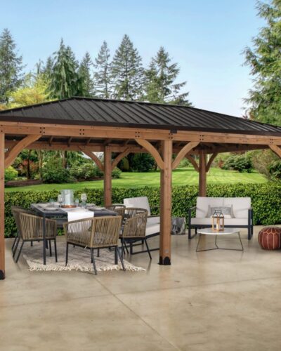 Barrington 20x12 Gazebo Carport