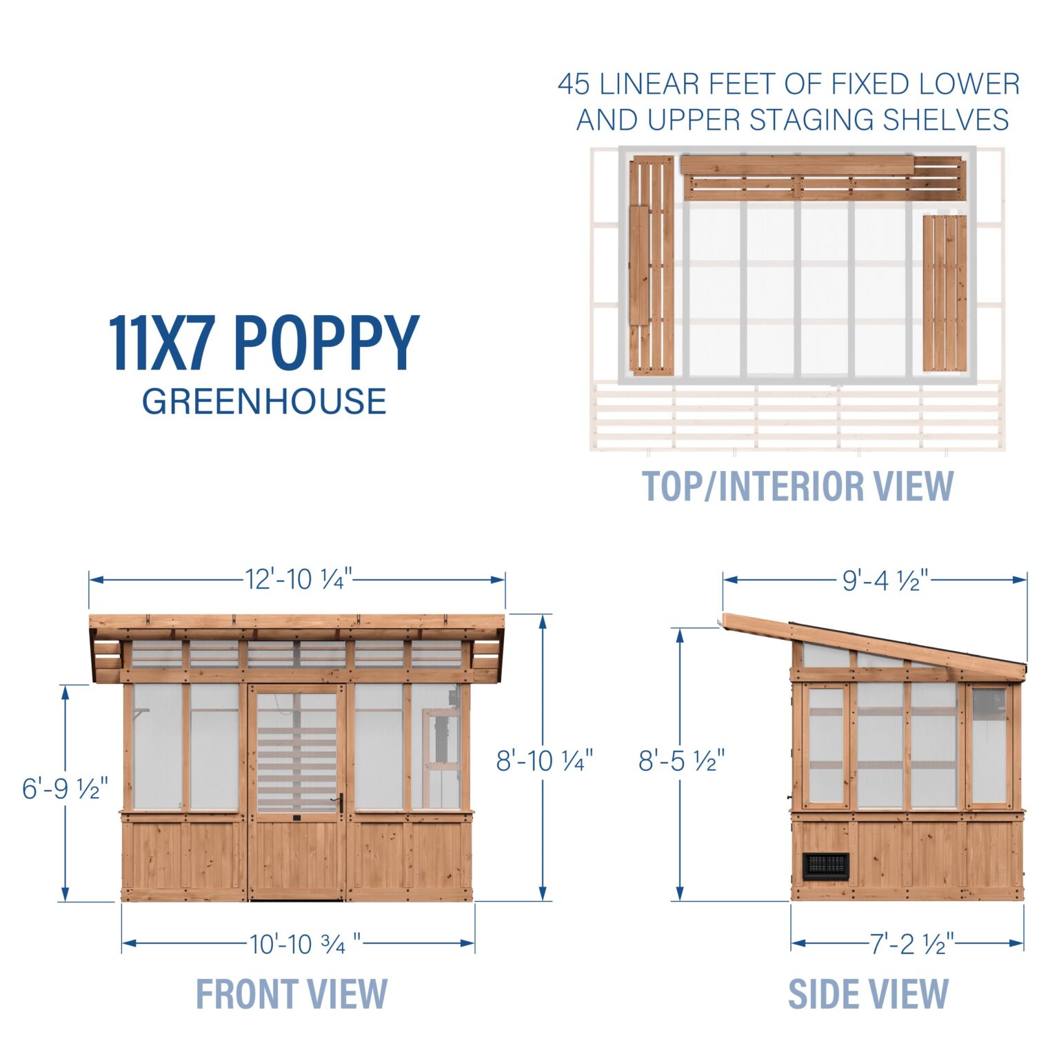 11x7 Poppy Dimensions Imperial