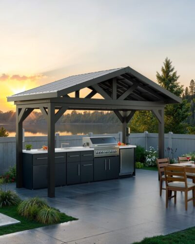 Lancaster Linear Outdoor Kitchen