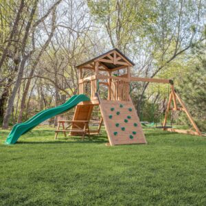 Endeavor II Swing Set Climbing Wall