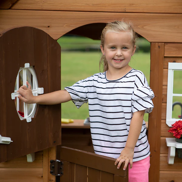 With loads of fun features, our playhouses are designed to encourage magical moments of play.