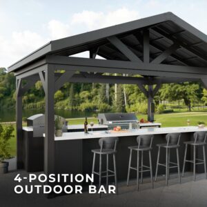 Lancaster Galley 4-Position Outdoor Bar