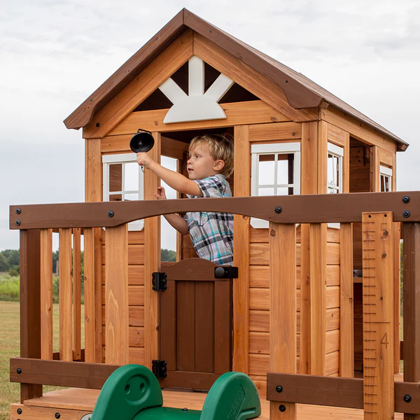 With loads of fun features, our playhouses are designed to encourage magical moments of play.
