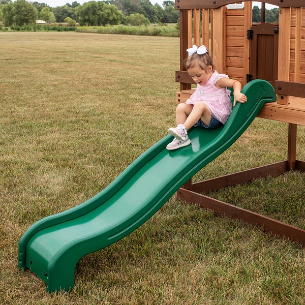 A slide for hours of fun and active play.